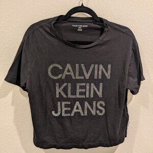 Bedazzled Calvin Klein Jeans T-Shirt